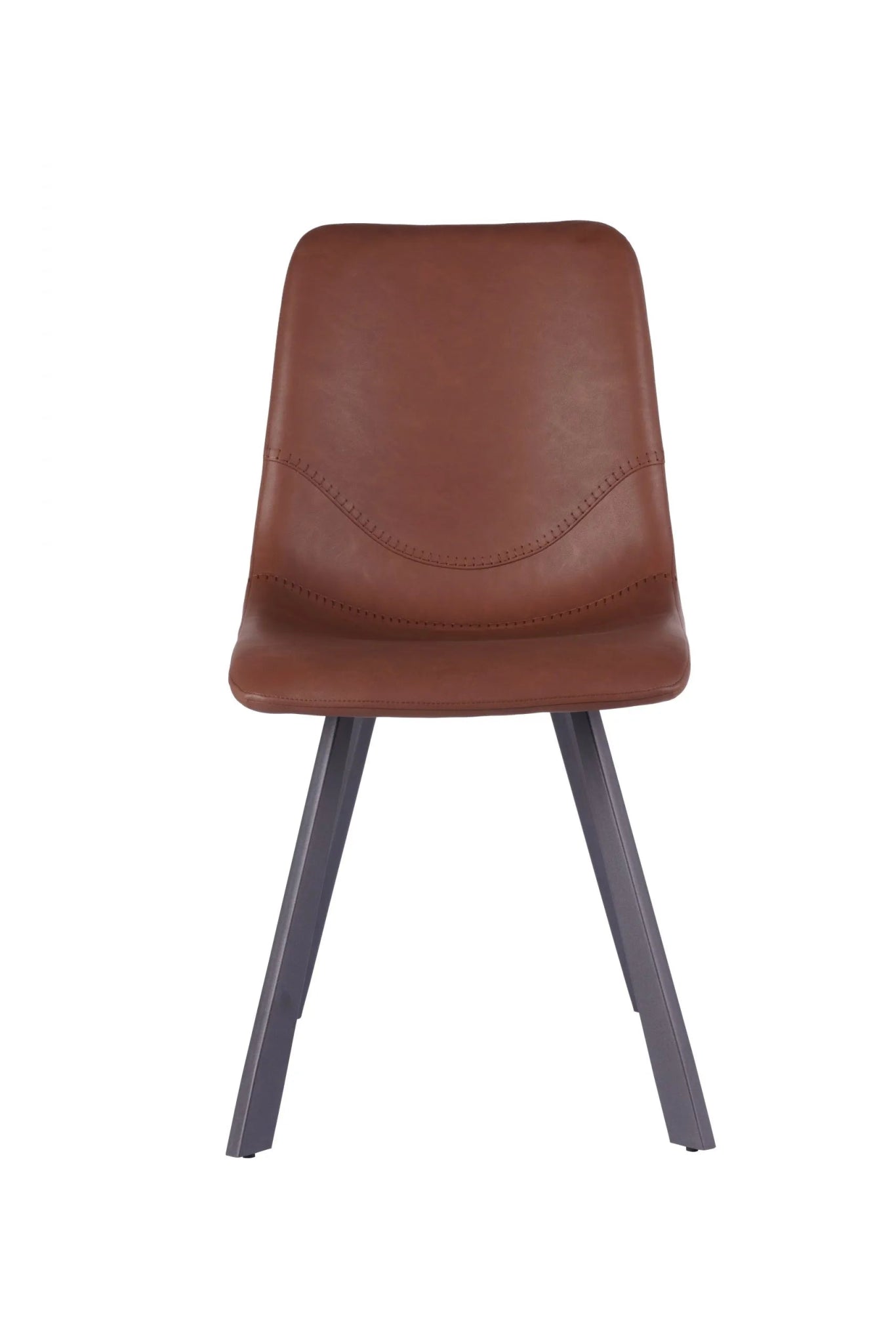 Bentley Vintage Cognac Dining Chair - Abbey Furniture - Home & Interiors
