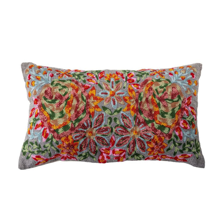 Chieri Cushion Red Cotton - Abbey Furniture - Home & Interiors