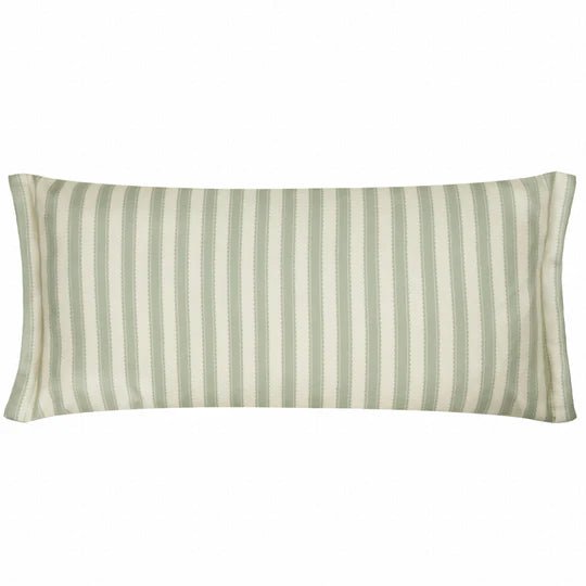 Chinese Lanterns Embroidered Cushion Sage - Abbey Furniture - Home & Interiors