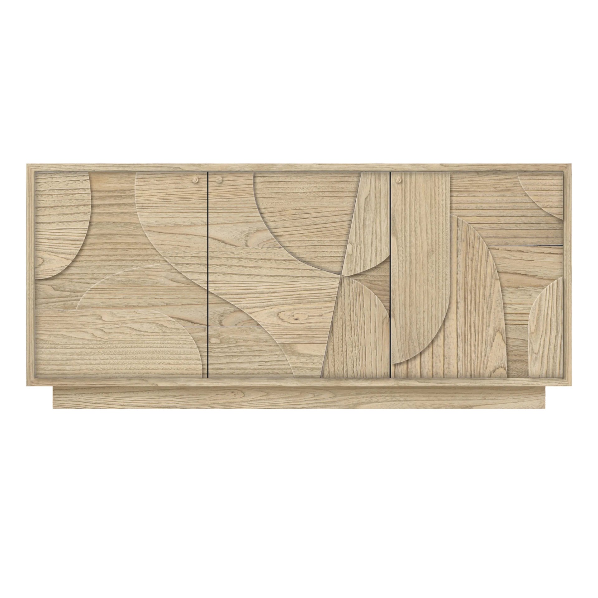 DAKOTA 3 Door Sideboard - OAK - Abbey Furniture - Home & Interiors