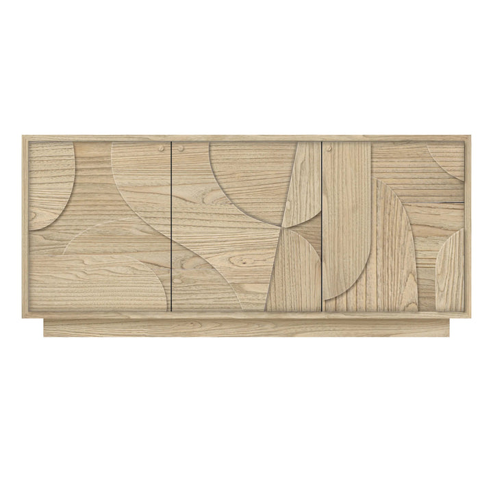 DAKOTA 3 Door Sideboard - OAK - Abbey Furniture - Home & Interiors