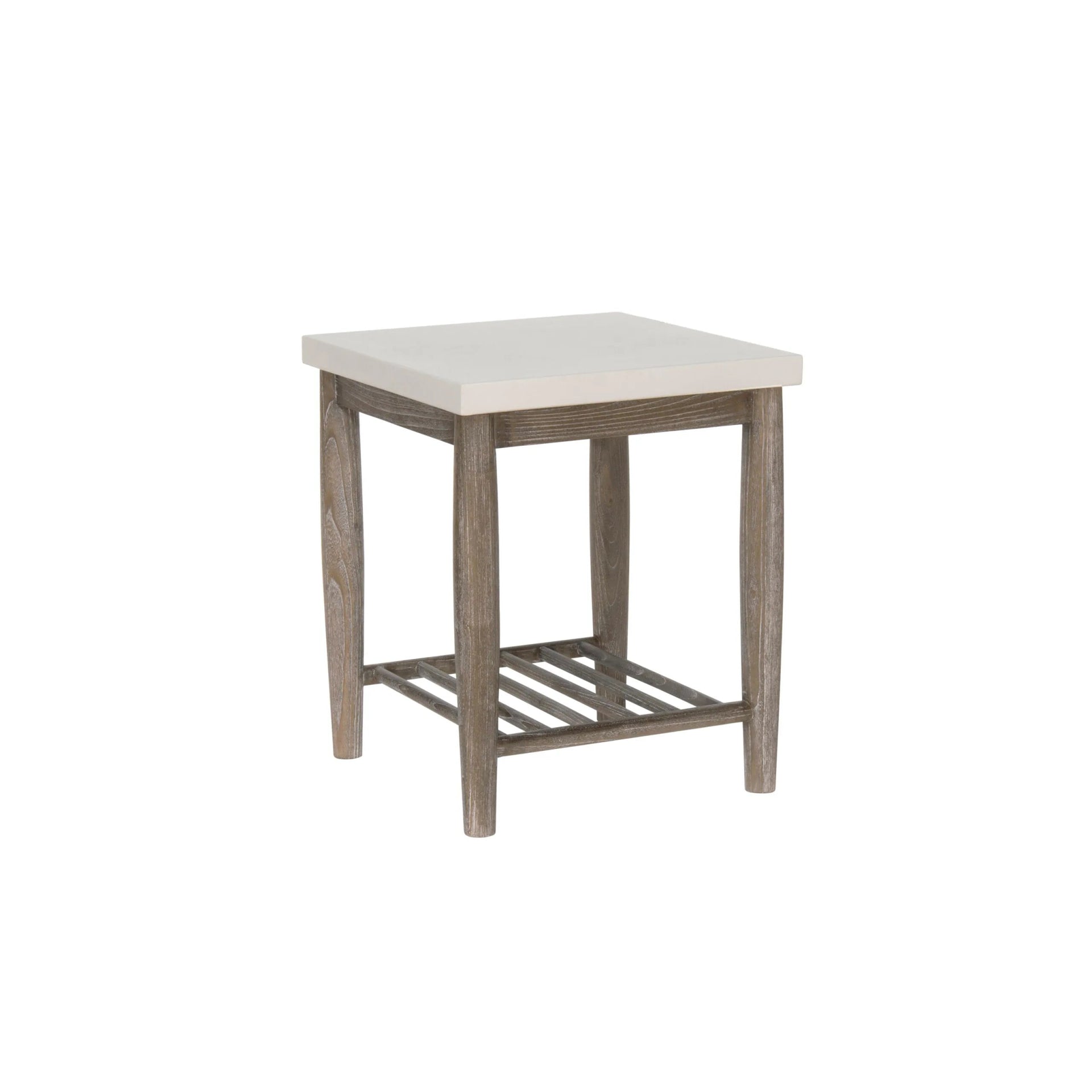 DAKOTA End Table with Shelf - Abbey Furniture - Home & Interiors