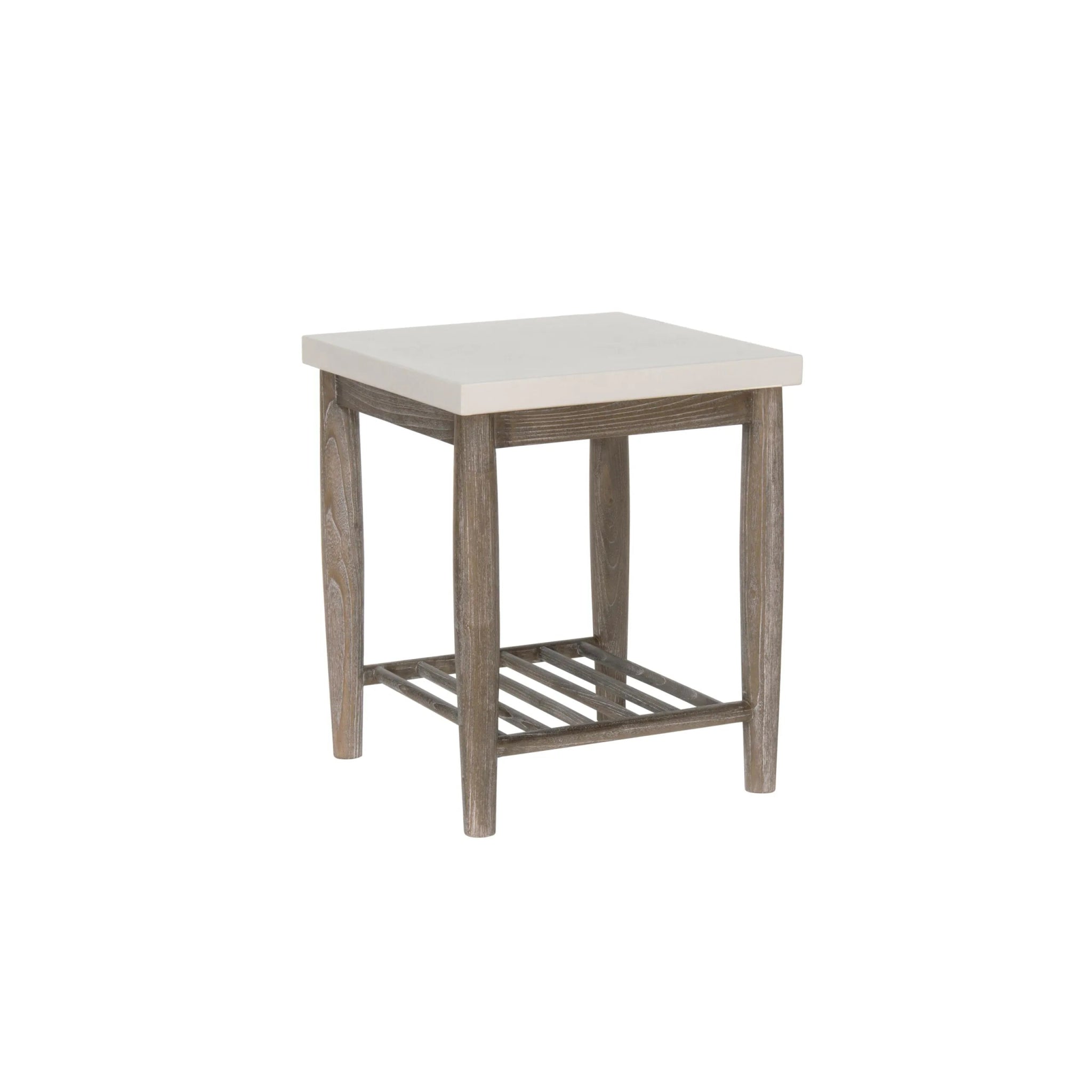 DAKOTA End Table with Shelf - Abbey Furniture - Home & Interiors