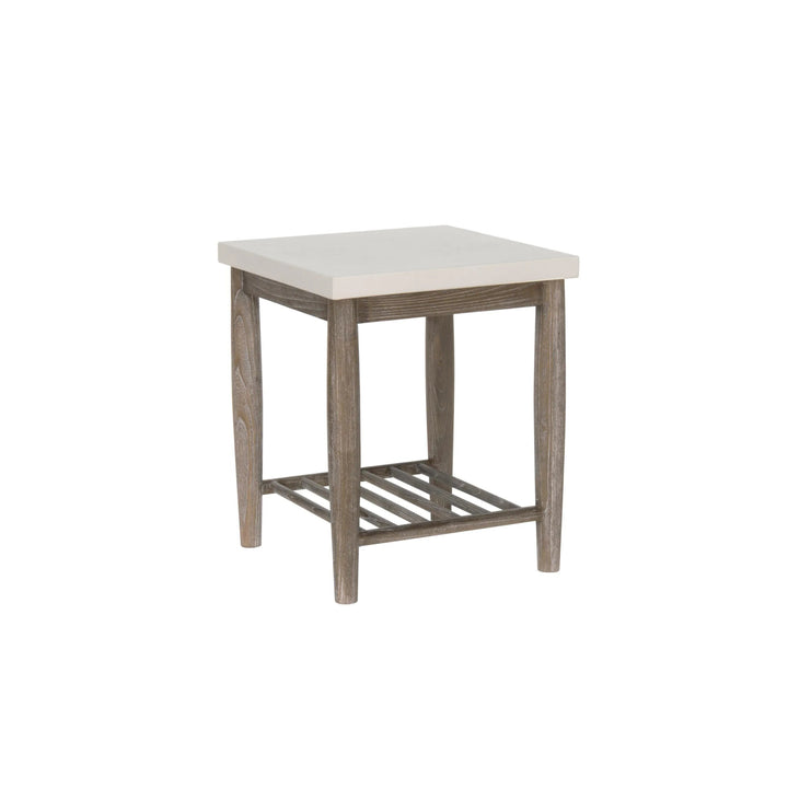 DAKOTA End Table with Shelf - Abbey Furniture - Home & Interiors