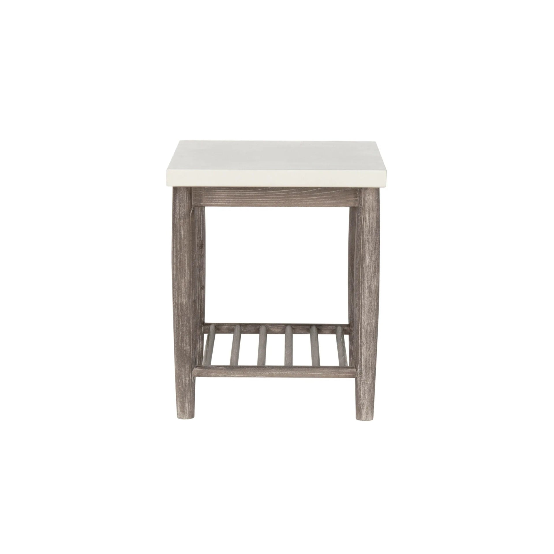 DAKOTA End Table with Shelf - Abbey Furniture - Home & Interiors