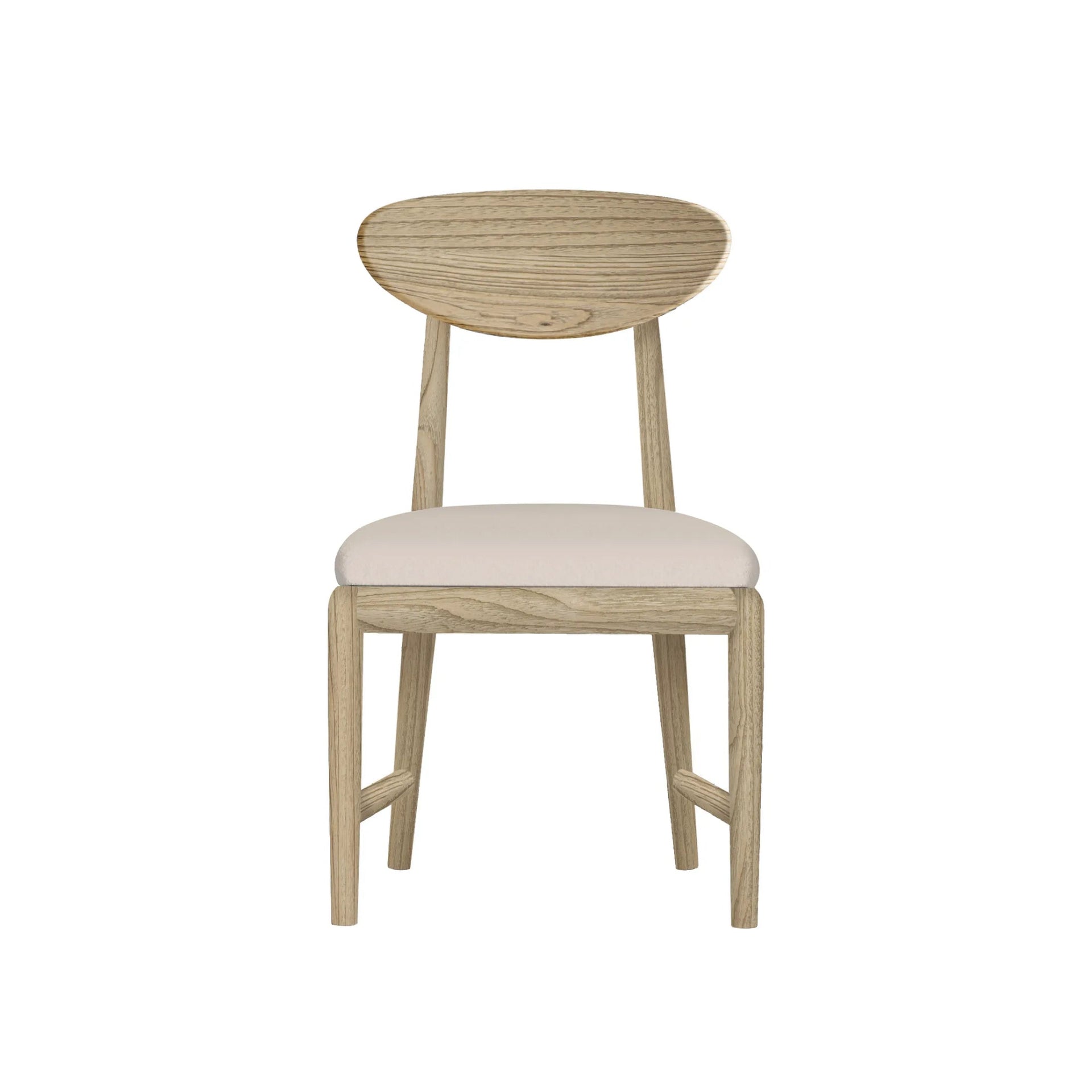 DAKOTA WOODEN BACK DINING CHAIR - OAK - Abbey Furniture - Home & Interiors