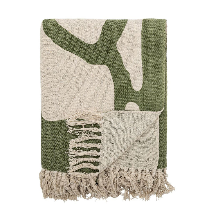 Dalmine Throw Green - Abbey Furniture - Home & Interiors