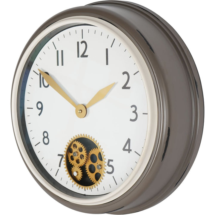Flow Dial Grey Clock 45cm - Abbey Furniture - Home & Interiors