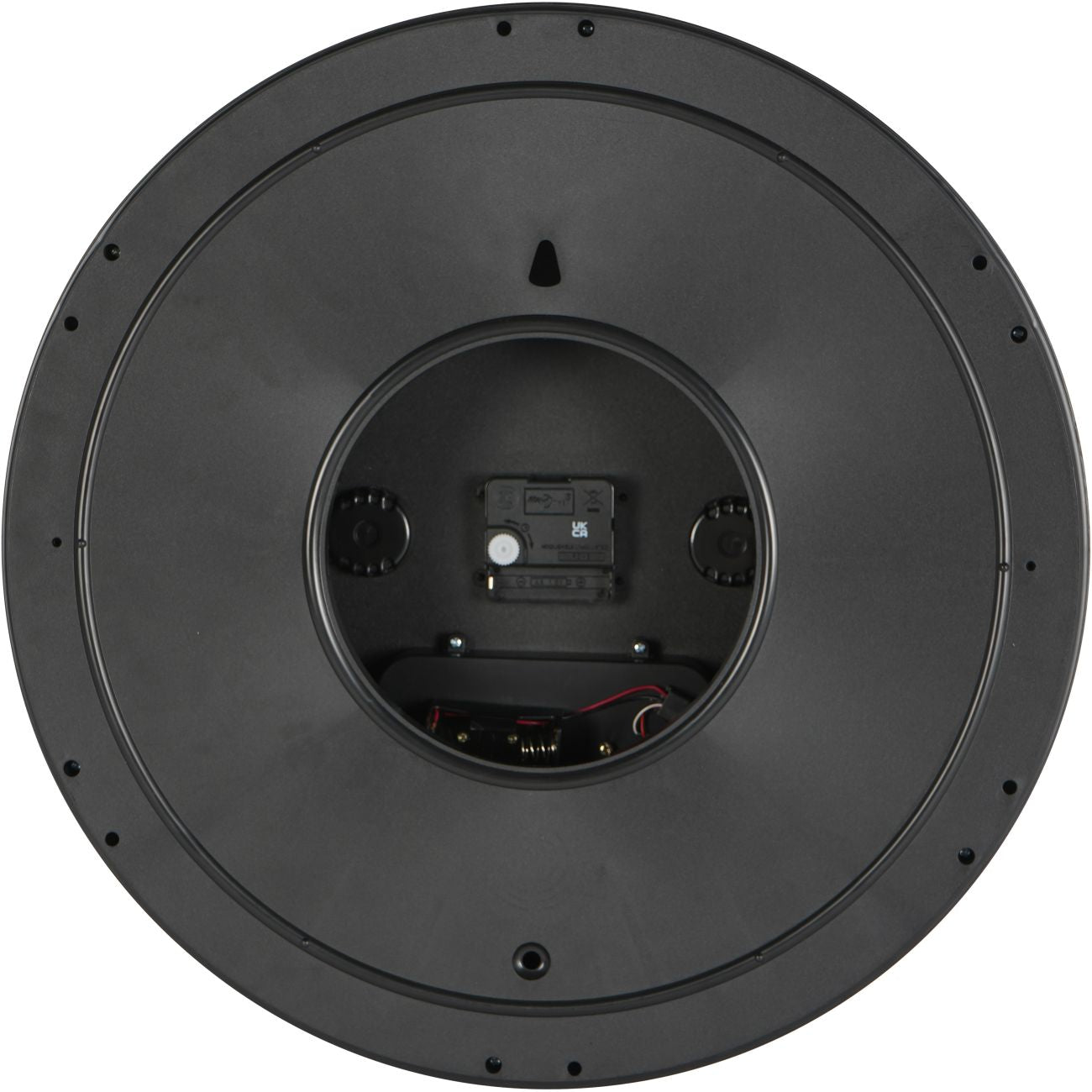 Flow Dial Grey Clock 45cm - Abbey Furniture - Home & Interiors