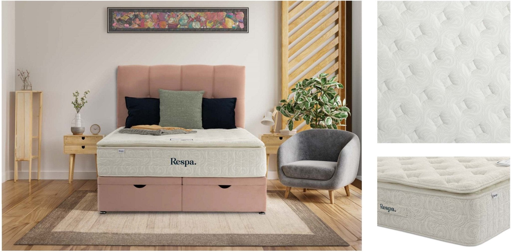 Henley Pocket Pillow Top 2000 4'6 - Abbey Furniture - Home & Interiors