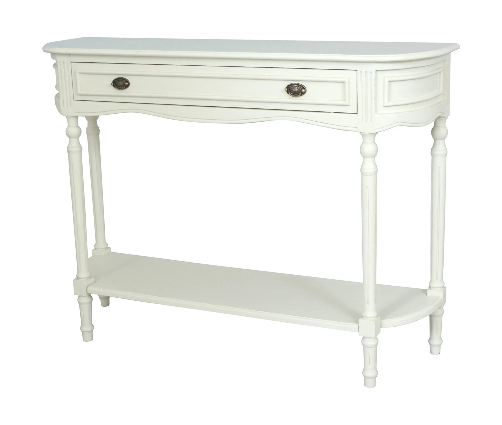 Hermitage 1 Drawer Console Table w/Shelf - Abbey Furniture - Home & Interiors