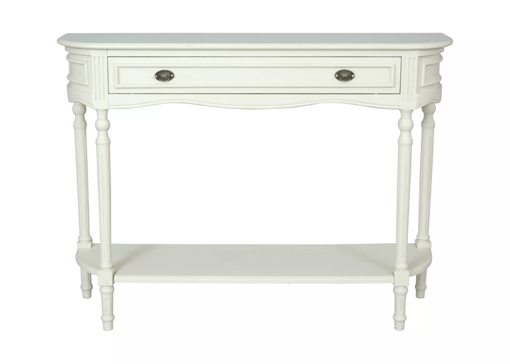 Hermitage 1 Drawer Console Table w/Shelf - Abbey Furniture - Home & Interiors