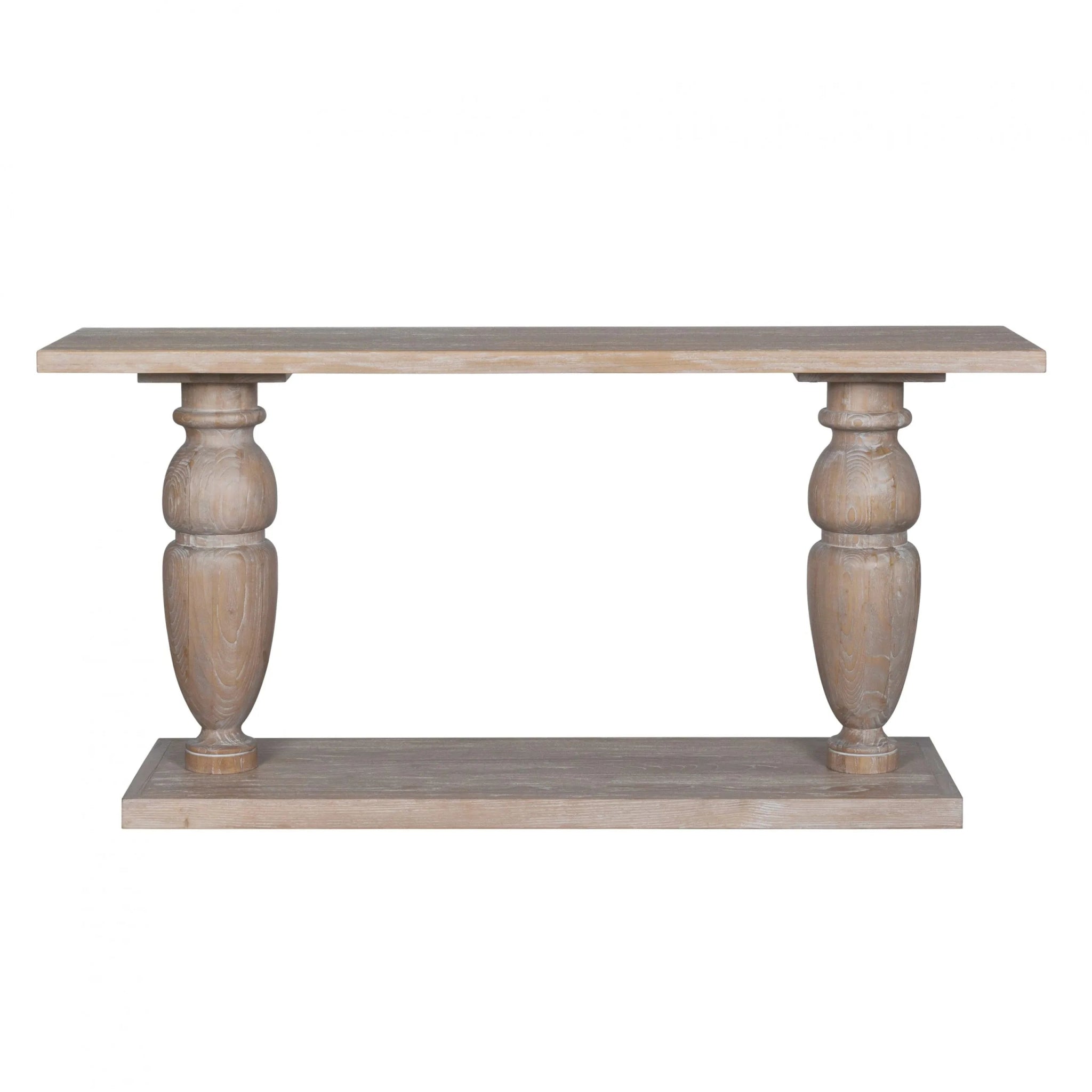Holly Rectangular Console Table - Oak Antique - Abbey Furniture - Home & Interiors