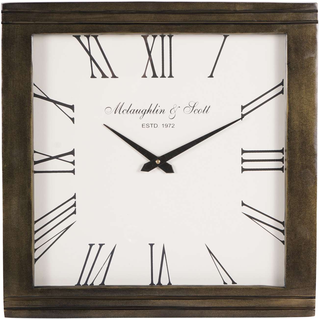 Hornchurch Antique Finish Wall Clock - Abbey Furniture - Home & Interiors
