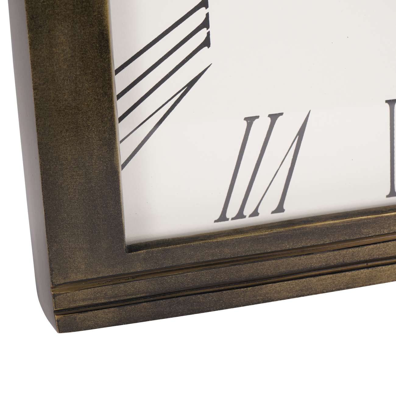 Hornchurch Antique Finish Wall Clock - Abbey Furniture - Home & Interiors