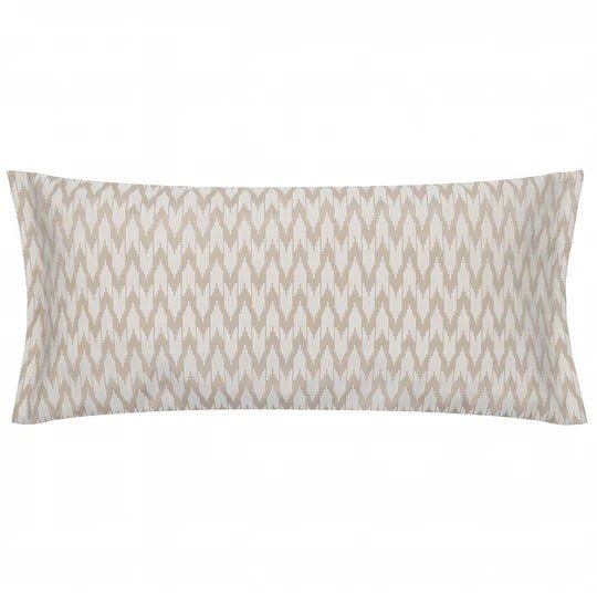 Hutton Woven Jacquard Cushion Linen - Abbey Furniture - Home & Interiors