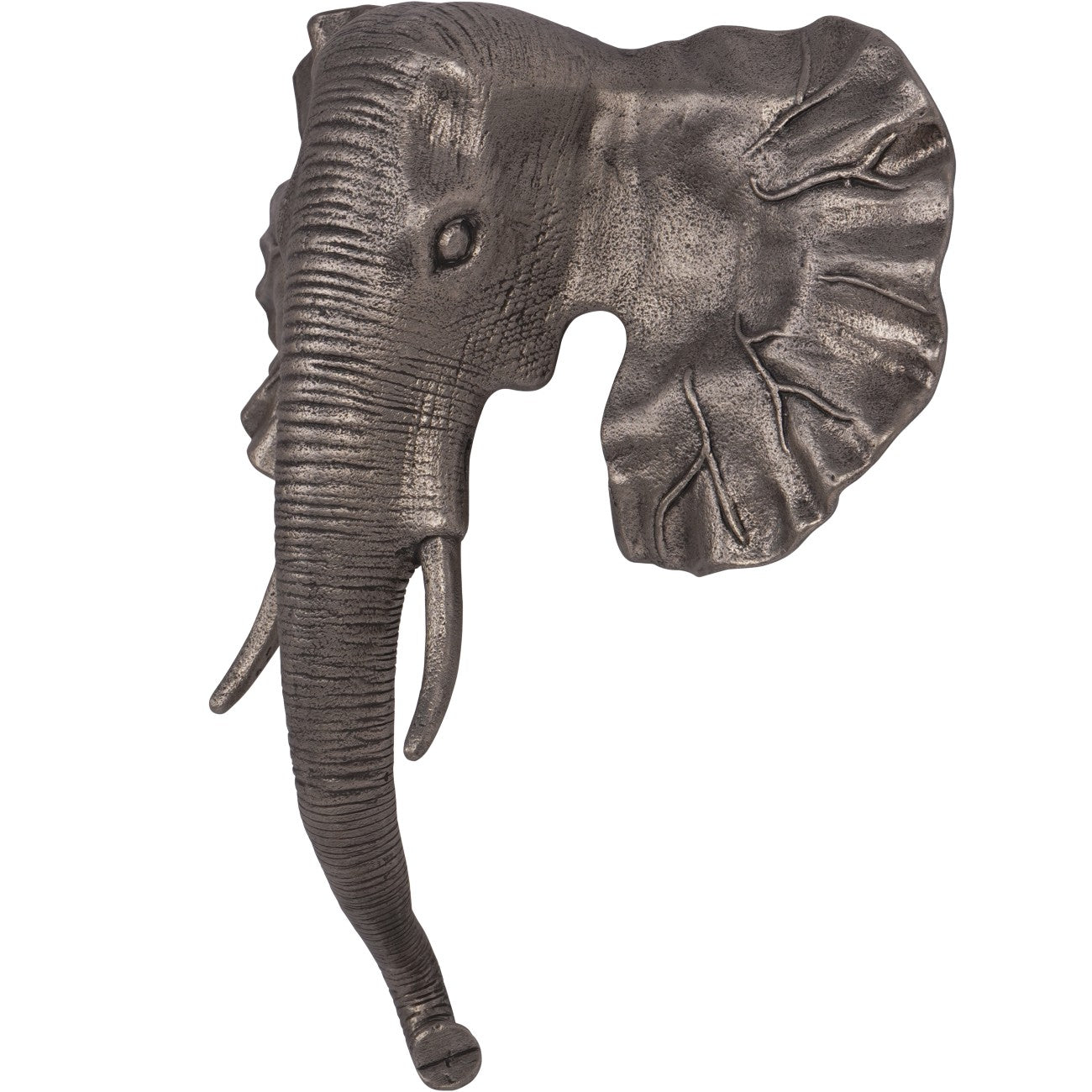 Kariba Cast Aluminium Elephant Wall Art - Abbey Furniture - Home & Interiors
