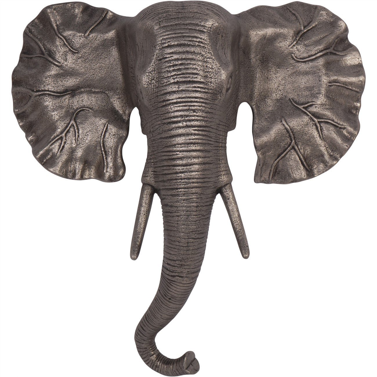 Kariba Cast Aluminium Elephant Wall Art - Abbey Furniture - Home & Interiors