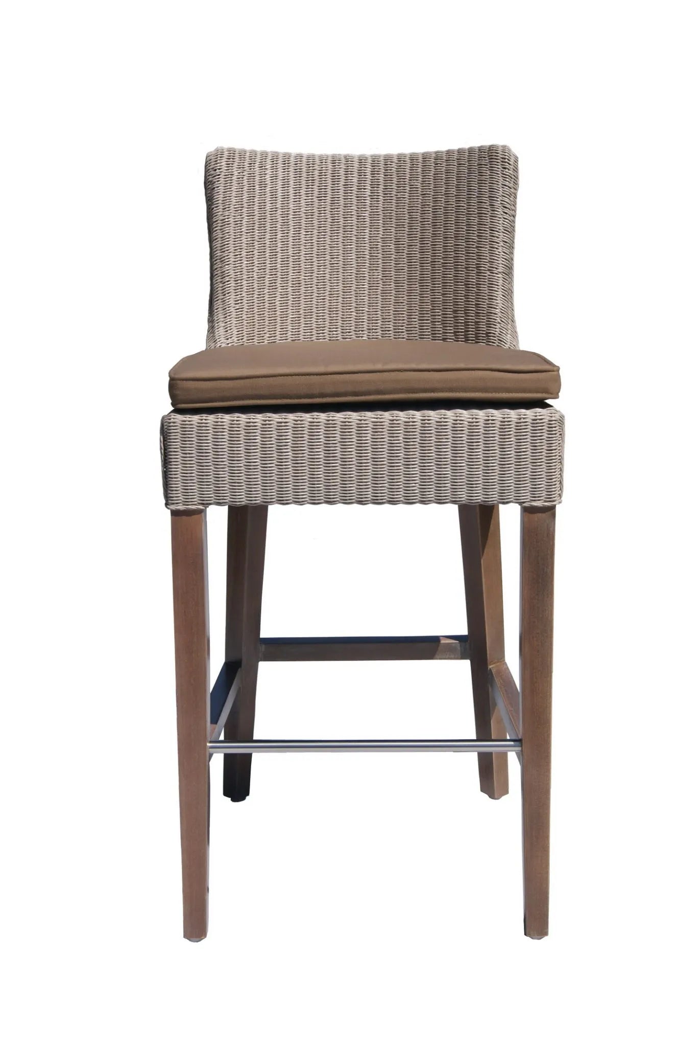 Leonie Counter Stool Palestone with Cushion - Abbey Furniture - Home & Interiors