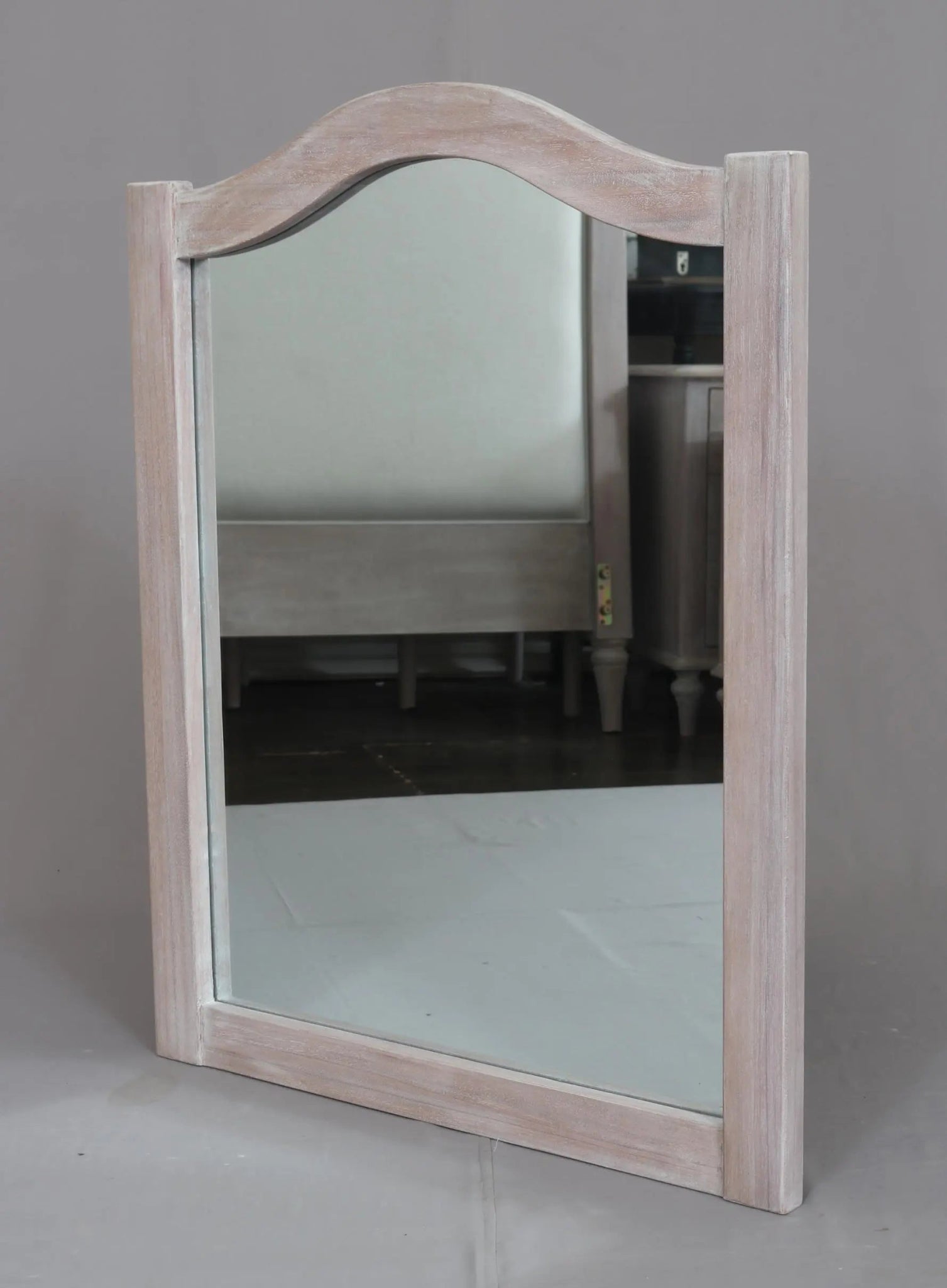 Luna Mirror White Wash - Abbey Furniture - Home & Interiors
