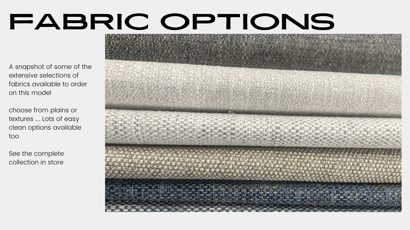 Malaga Sofa, Two Piece and Corner Range - Abbey Furniture - Home & Interiors