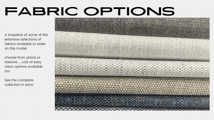 Malaga Sofa, Two Piece and Corner Range - Abbey Furniture - Home & Interiors