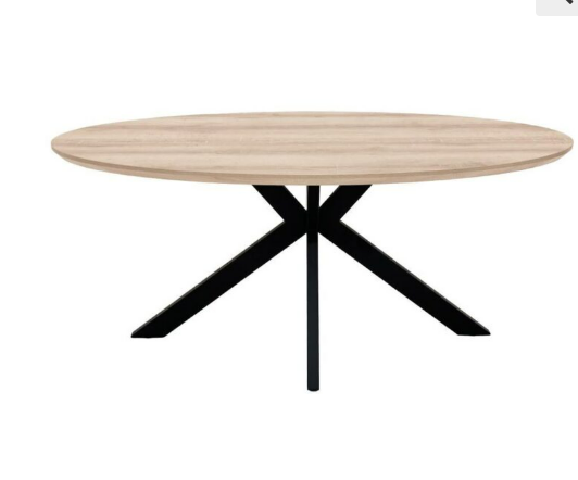 Mandy Oval Table 1800mm - Oak