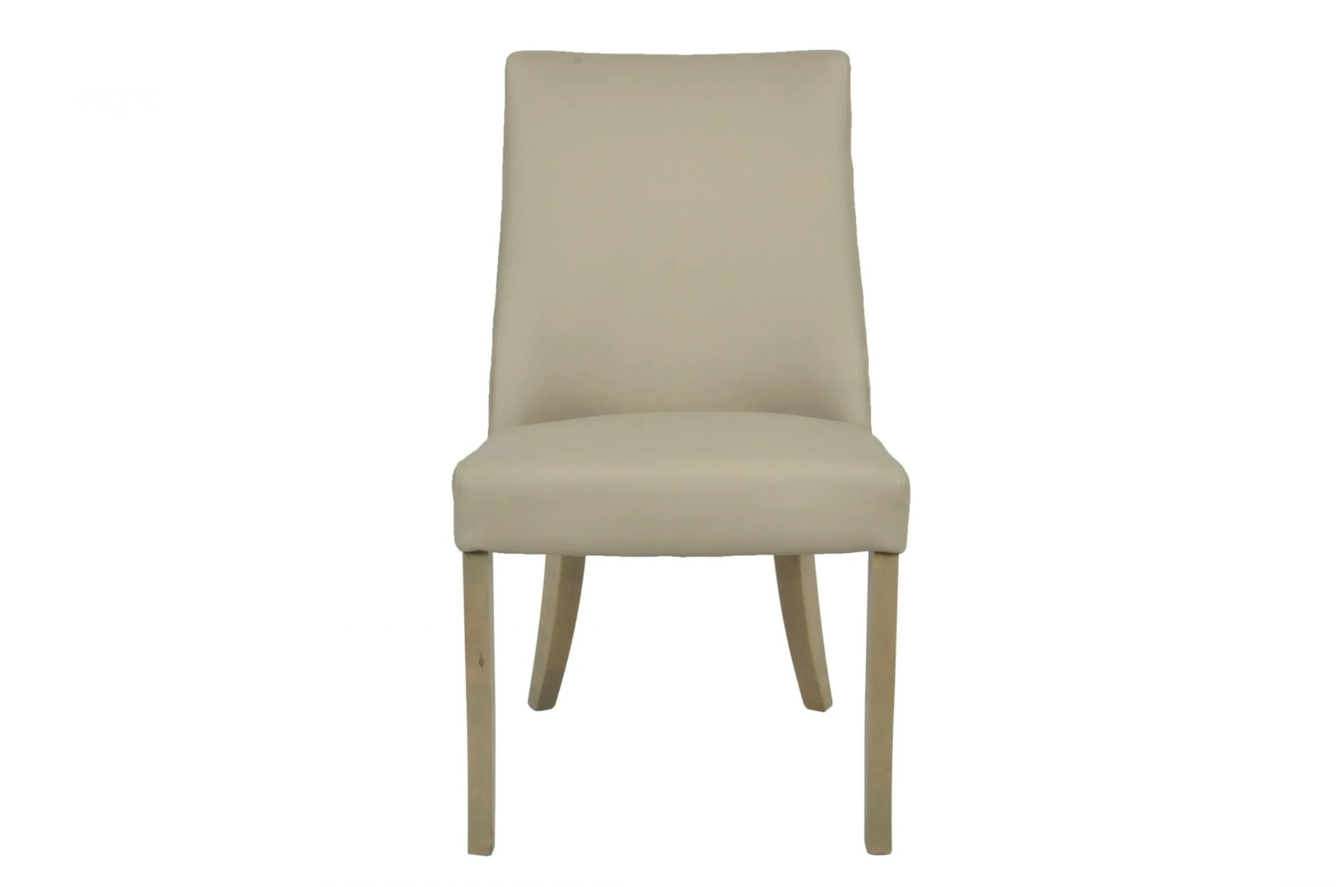 Millie Beige PU Chair - Abbey Furniture - Home & Interiors