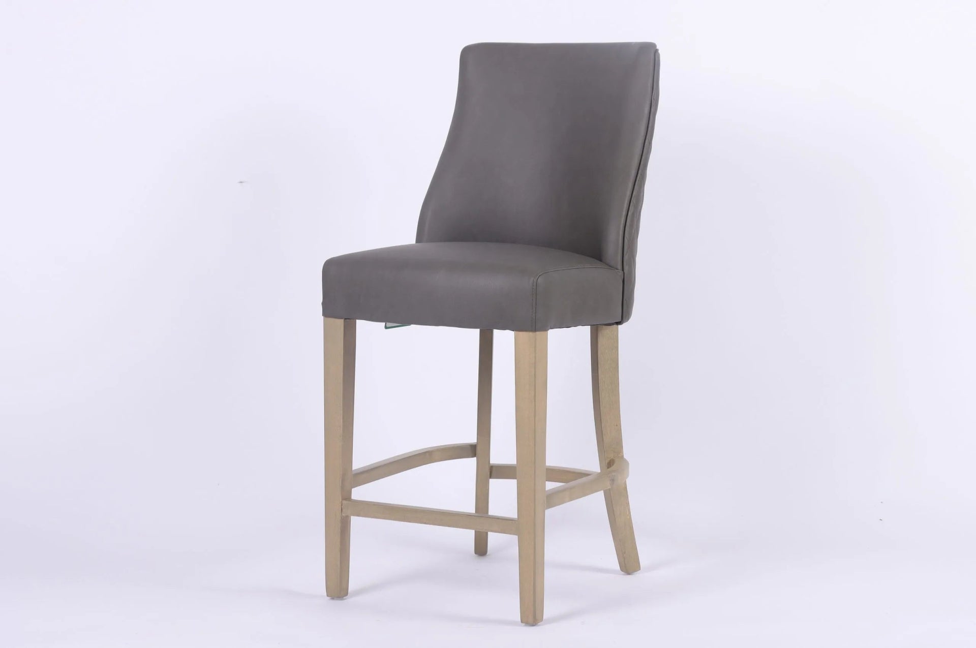 Millie Brown PU Counter Stool - Abbey Furniture - Home & Interiors