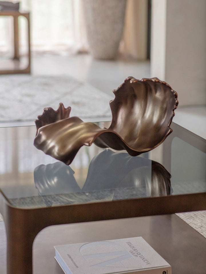 Montrose Decorative Scroll Sculpture 50x28cm - Abbey Furniture - Home & Interiors