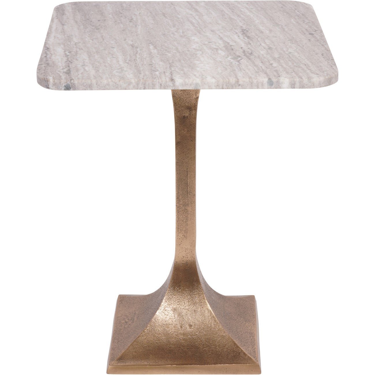 Morchino Marble Side Table 44cm - Abbey Furniture - Home & Interiors