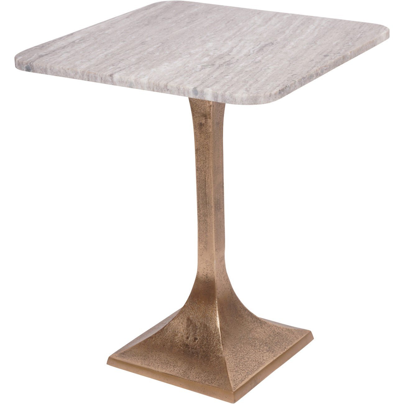 Morchino Marble Side Table 44cm - Abbey Furniture - Home & Interiors