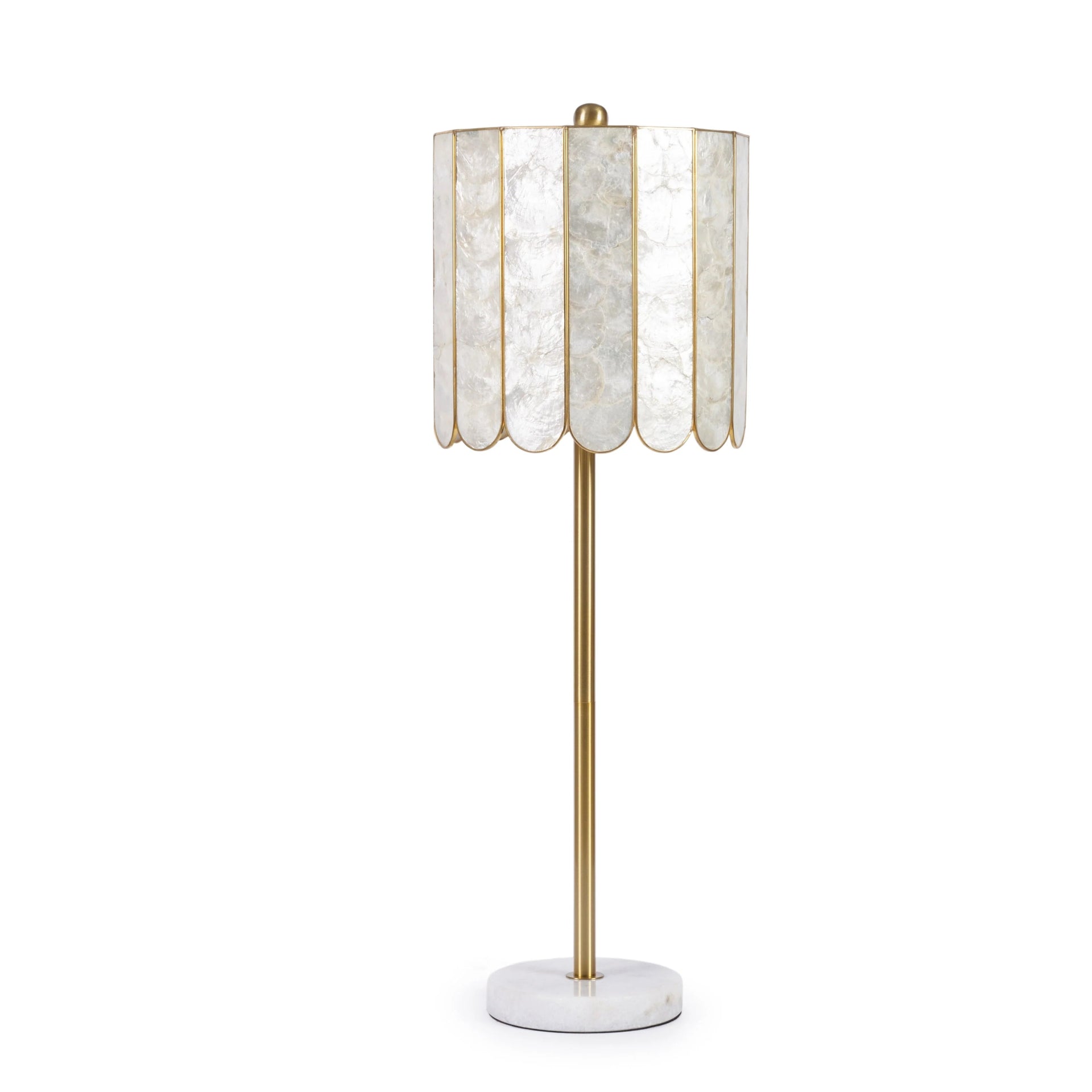 MOTHER OF PEARL BUFFET LAMP - Abbey Furniture - Home & Interiors