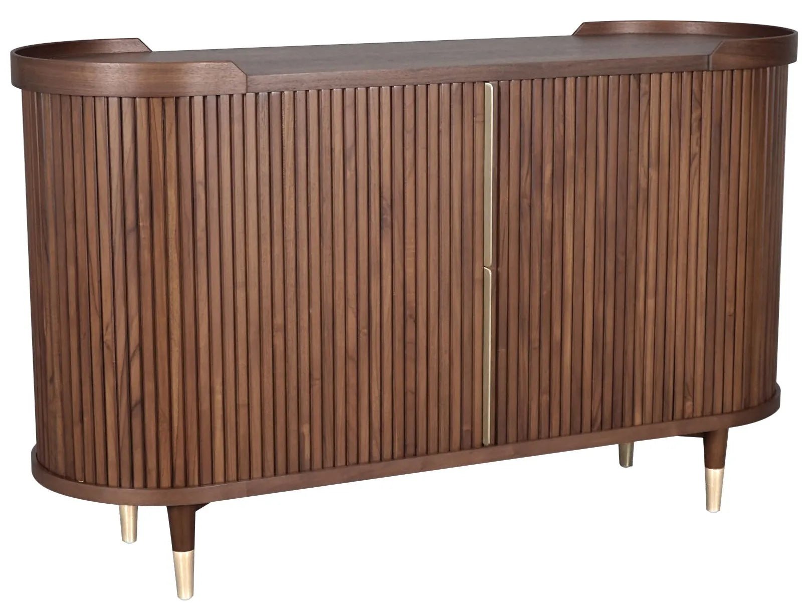 Preston 140cm Sideboard Walnut - Abbey Furniture - Home & Interiors