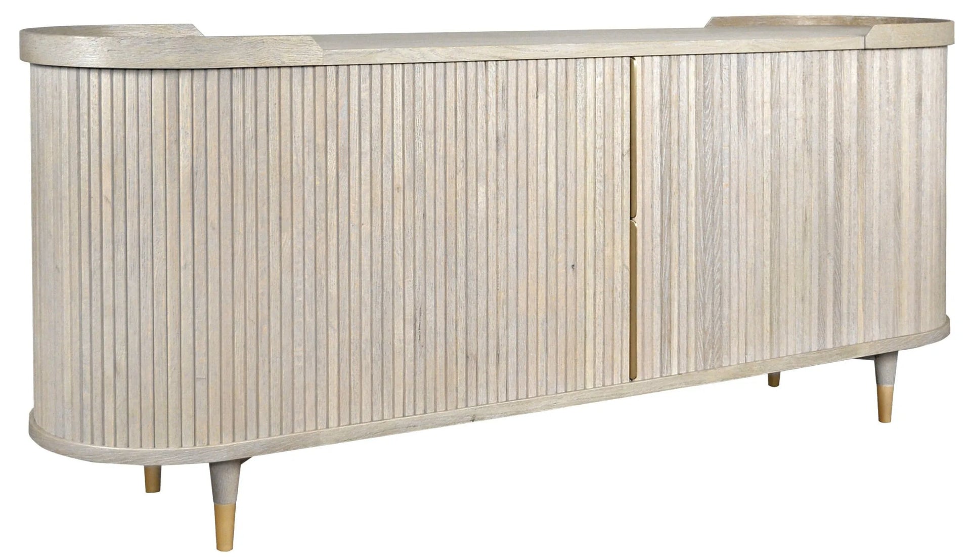 Preston Sideboard Oak 200cm - Abbey Furniture - Home & Interiors