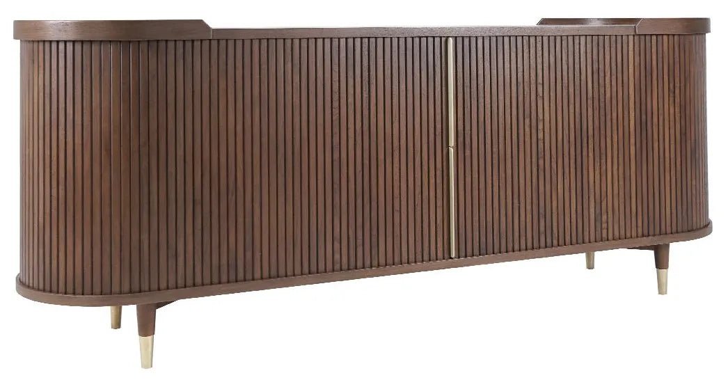 Preston Sideboard Walnut 200cm - Abbey Furniture - Home & Interiors