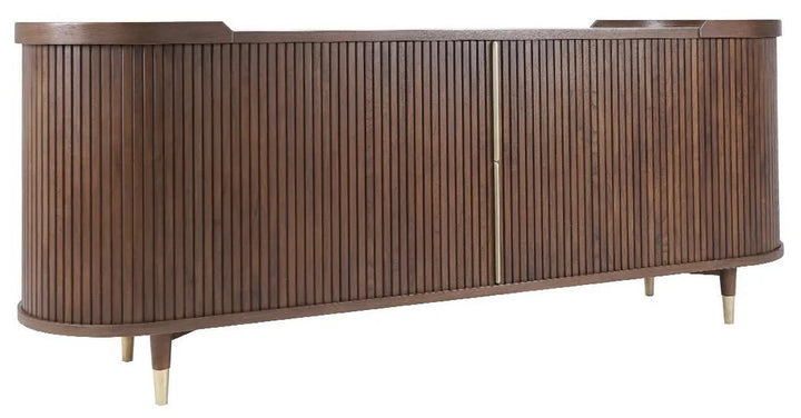Preston Sideboard Walnut 200cm - Abbey Furniture - Home & Interiors