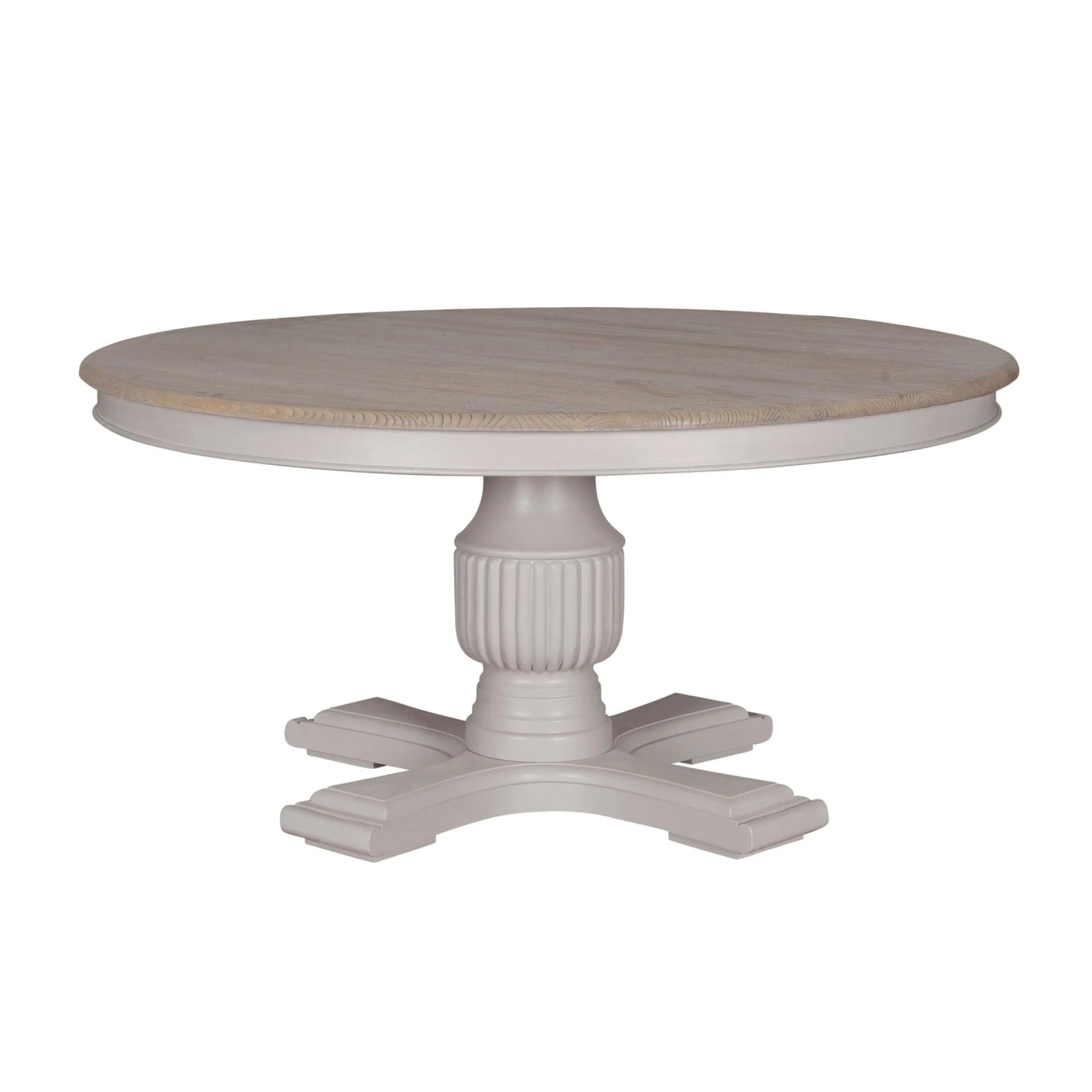 Rochelle 160cm Round Dining Rustic/Hardwick - Abbey Furniture - Home & Interiors