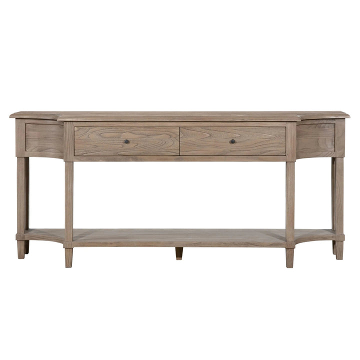 Rochelle Sofa Table - All Rustic Brown - Abbey Furniture - Home & Interiors