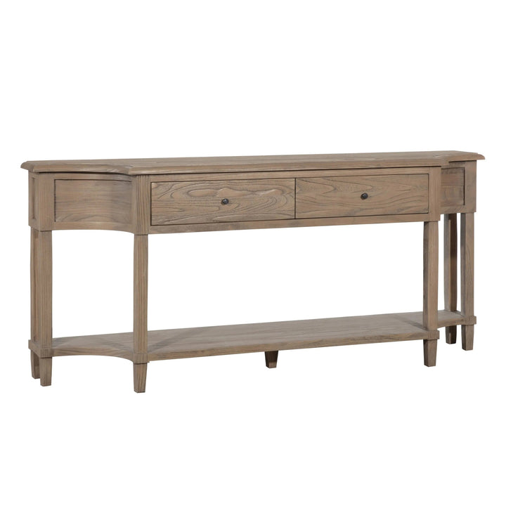 Rochelle Sofa Table - All Rustic Brown - Abbey Furniture - Home & Interiors