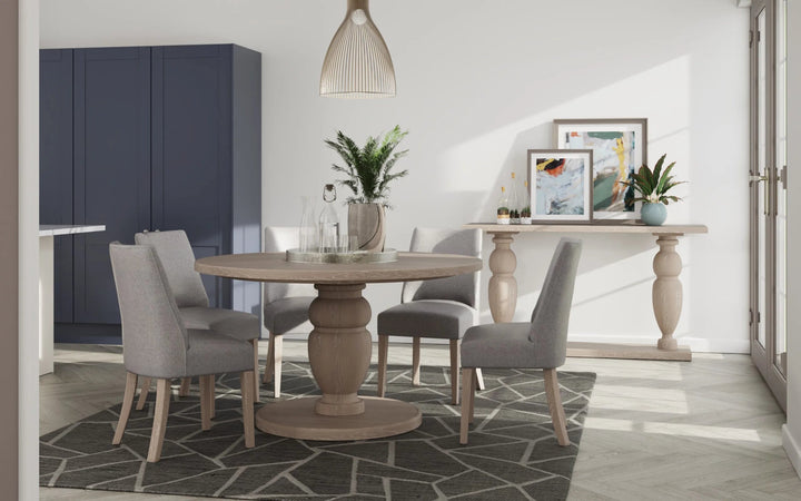 Rosa Sand Linen Chair - Abbey Furniture - Home & Interiors