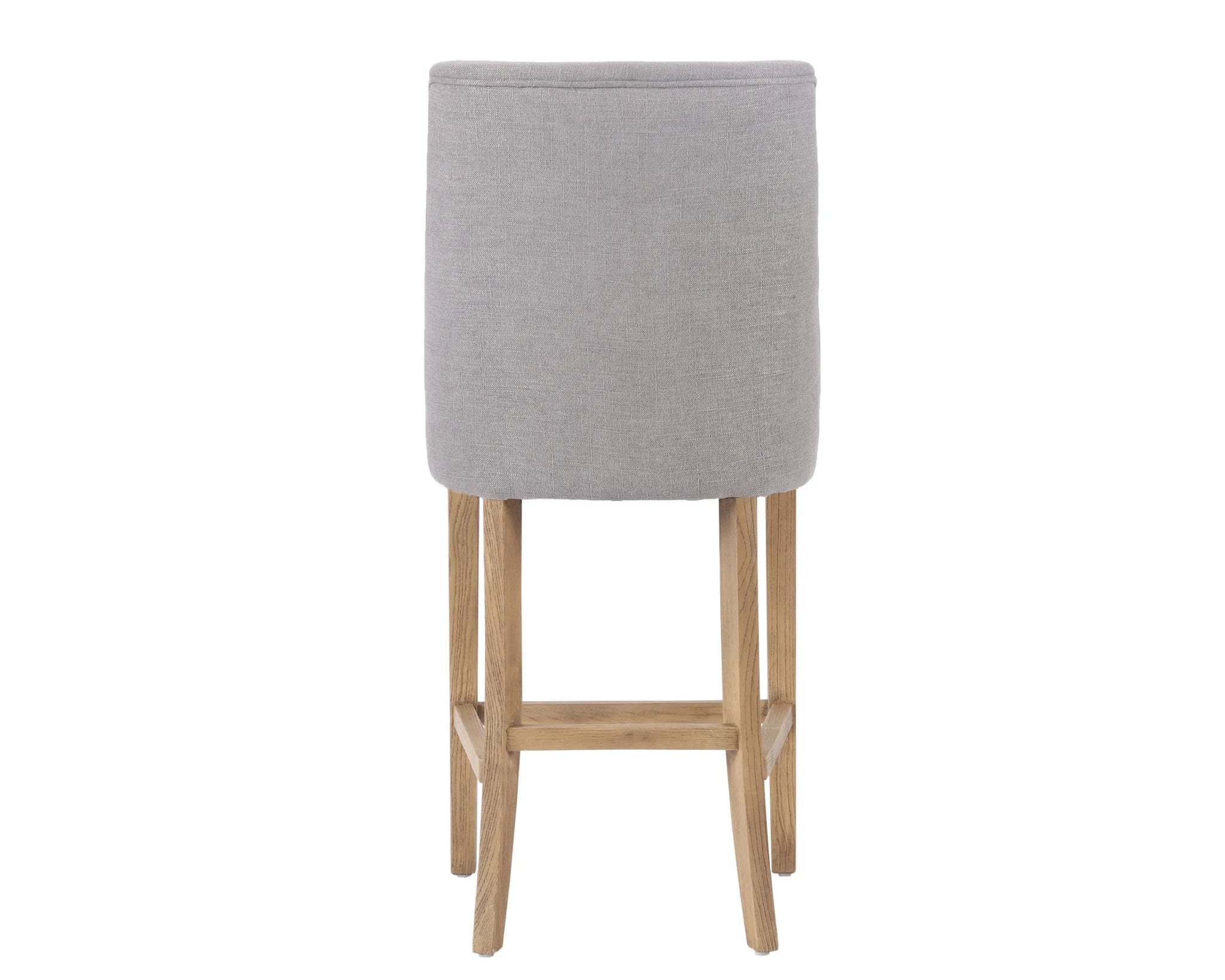 Rosa Sand Linen Counter Stool - Abbey Furniture - Home & Interiors