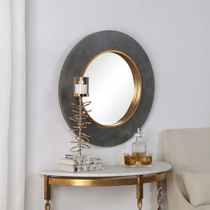 Saul Round Mirror