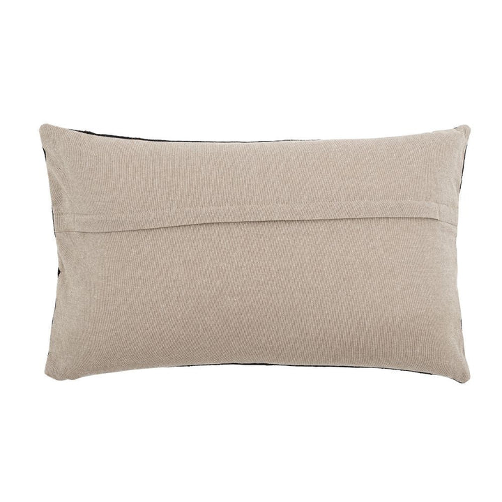 Seveso Cushion Black Cotton - Abbey Furniture - Home & Interiors
