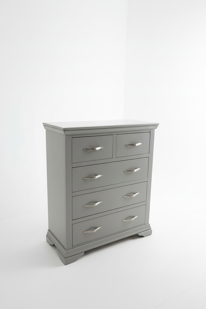 Sorrento 2 over 3 Chest Light Grey