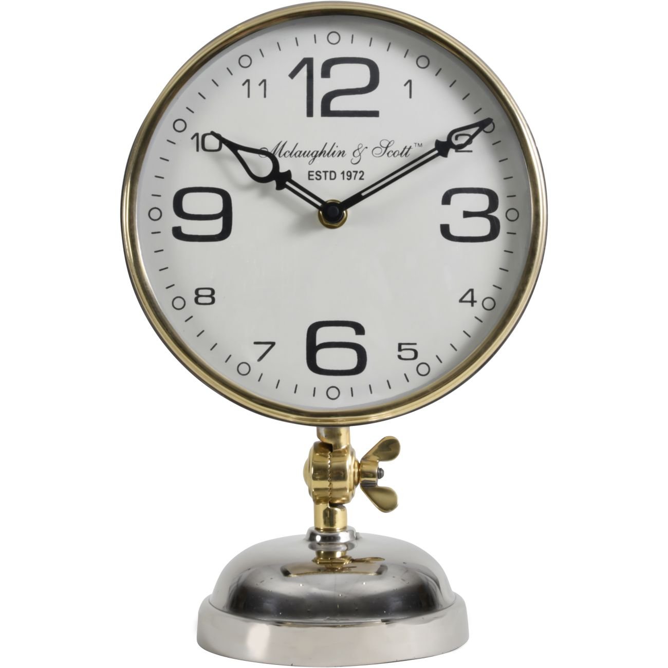 Stollard Mantle Clock - Abbey Furniture - Home & Interiors