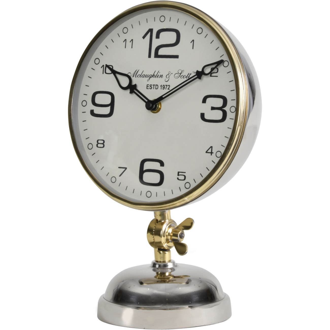 Stollard Mantle Clock - Abbey Furniture - Home & Interiors