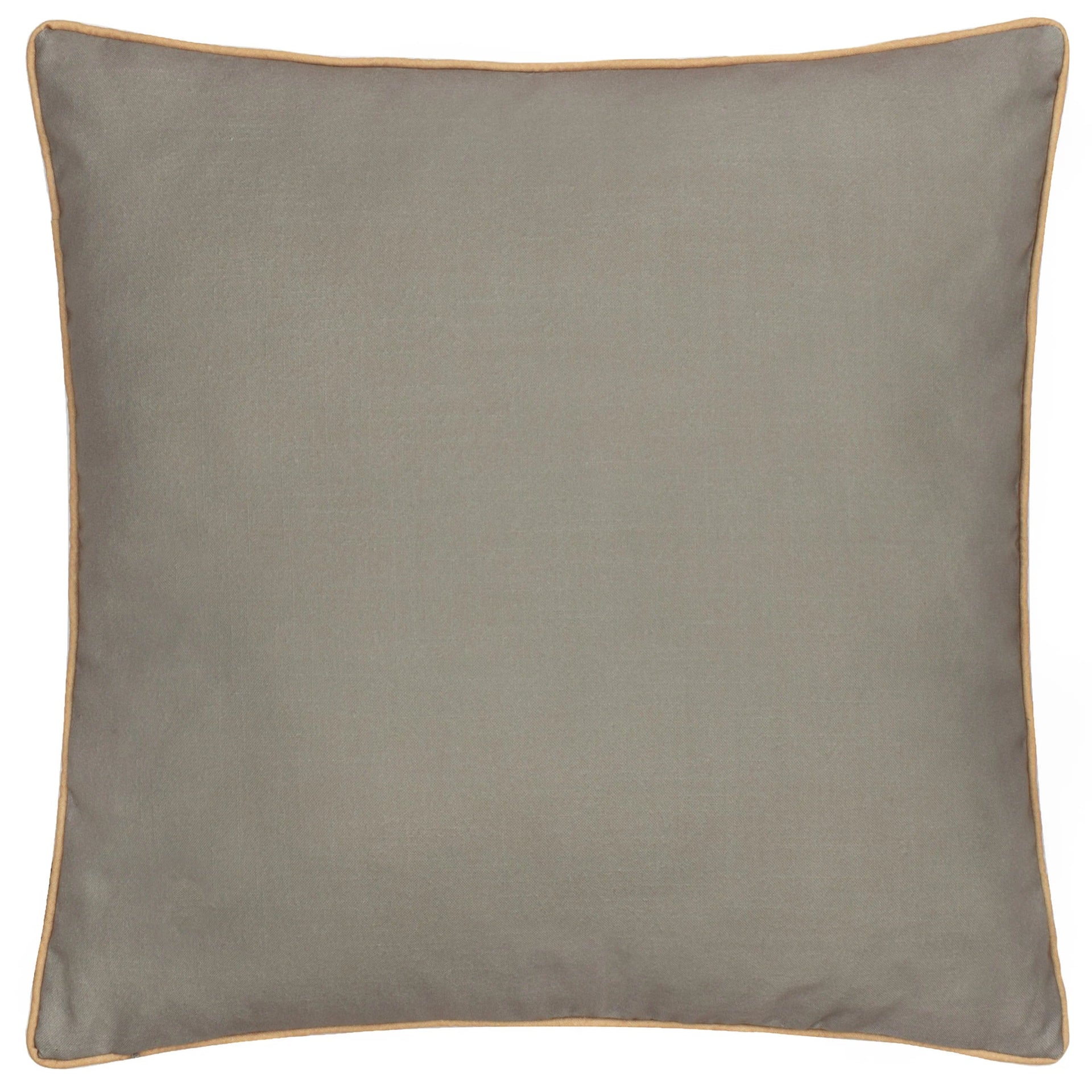 Strawberry Thief Piped Outdoor Cushion Biscuit 50x50 - Abbey Furniture - Home & Interiors