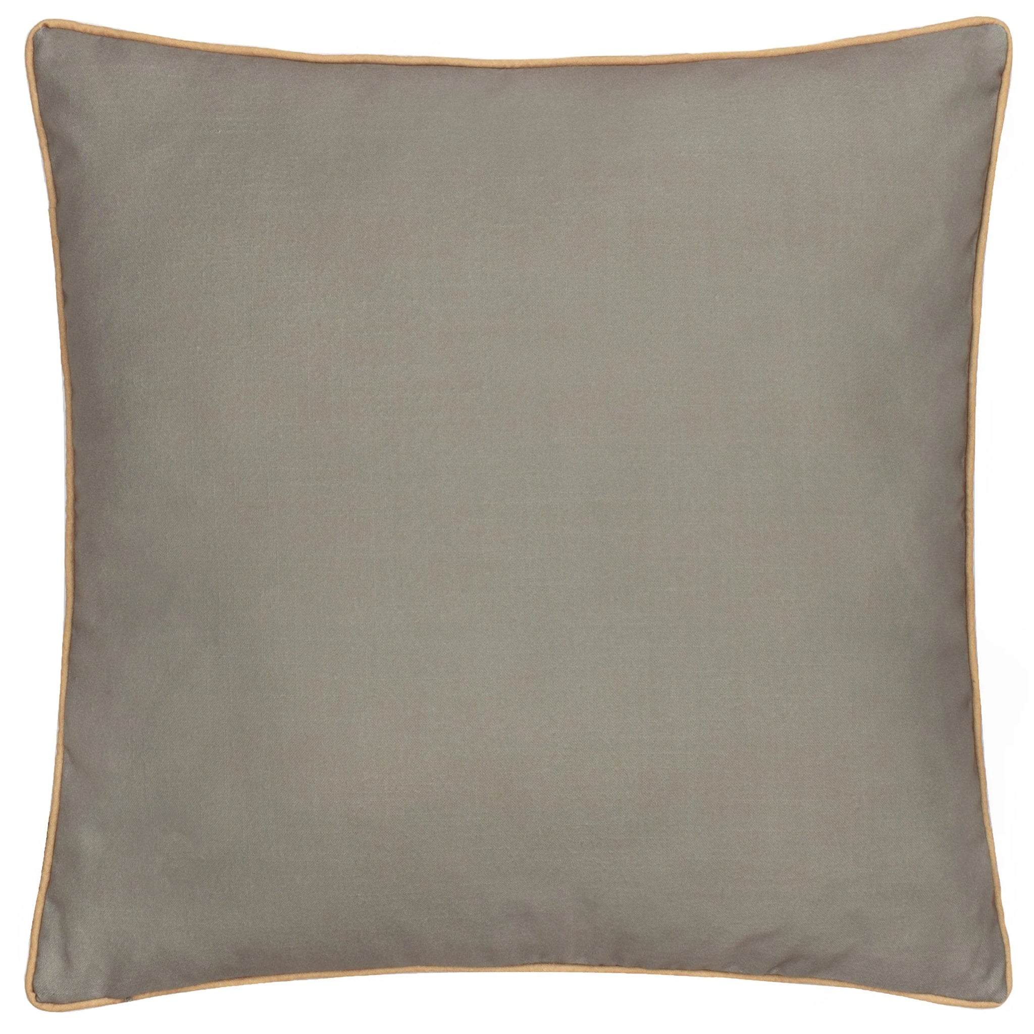 Strawberry Thief Piped Outdoor Cushion Biscuit 50x50 - Abbey Furniture - Home & Interiors