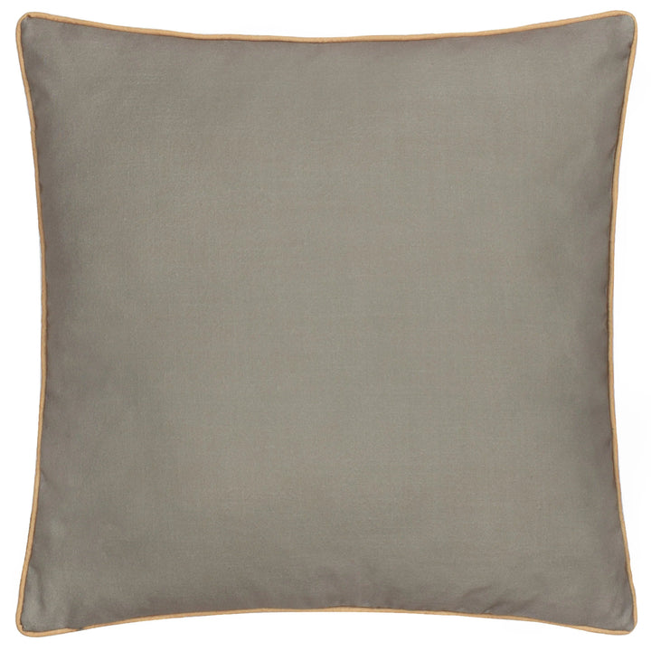 Strawberry Thief Piped Outdoor Cushion Biscuit 50x50 - Abbey Furniture - Home & Interiors